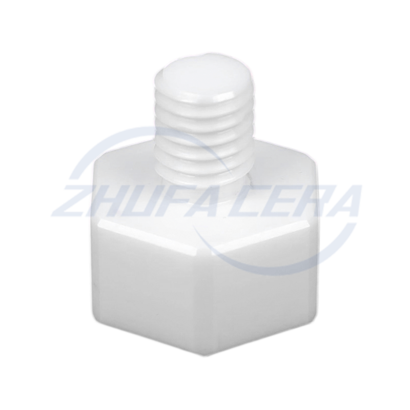 Tornillo hexagonal de la cerámica de zirconia