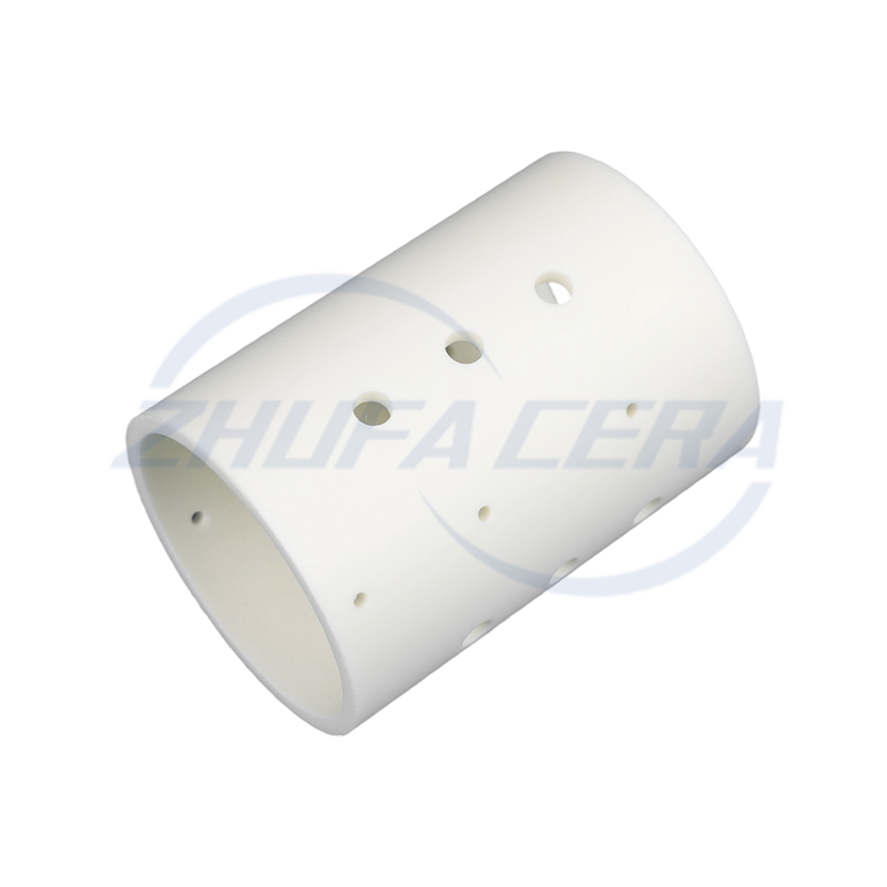 Tubo de cerámica de alúmina de tres hoyos