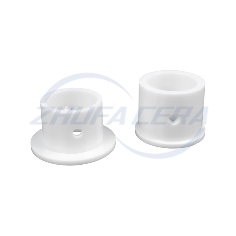 Buje de cerámica de alúmina perforada