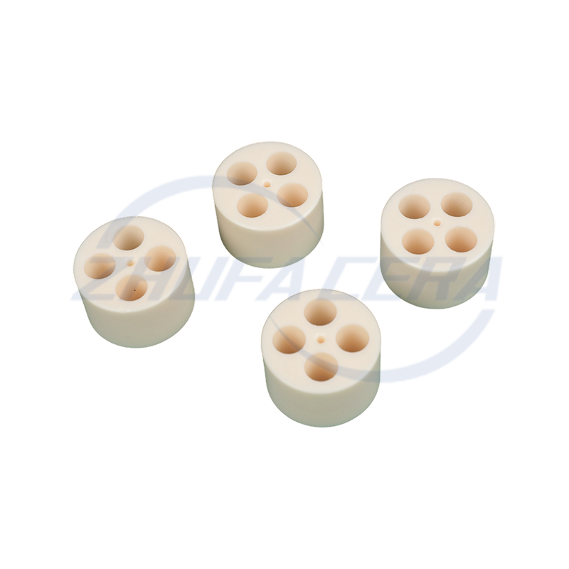 Tubo de cerámica de alúmina multicanal