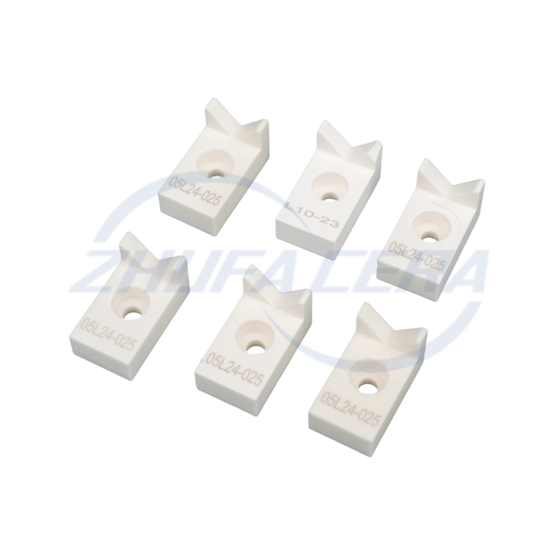 Bloque de alúmina cerámica en forma de V