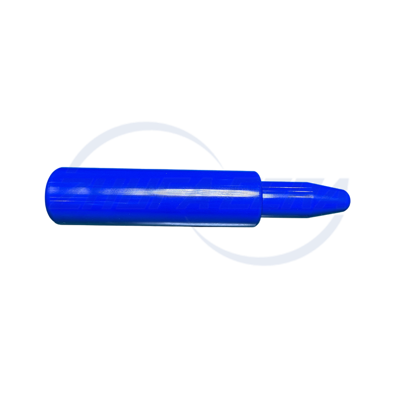 Pin de posicionamiento de cerámica de circonía azul