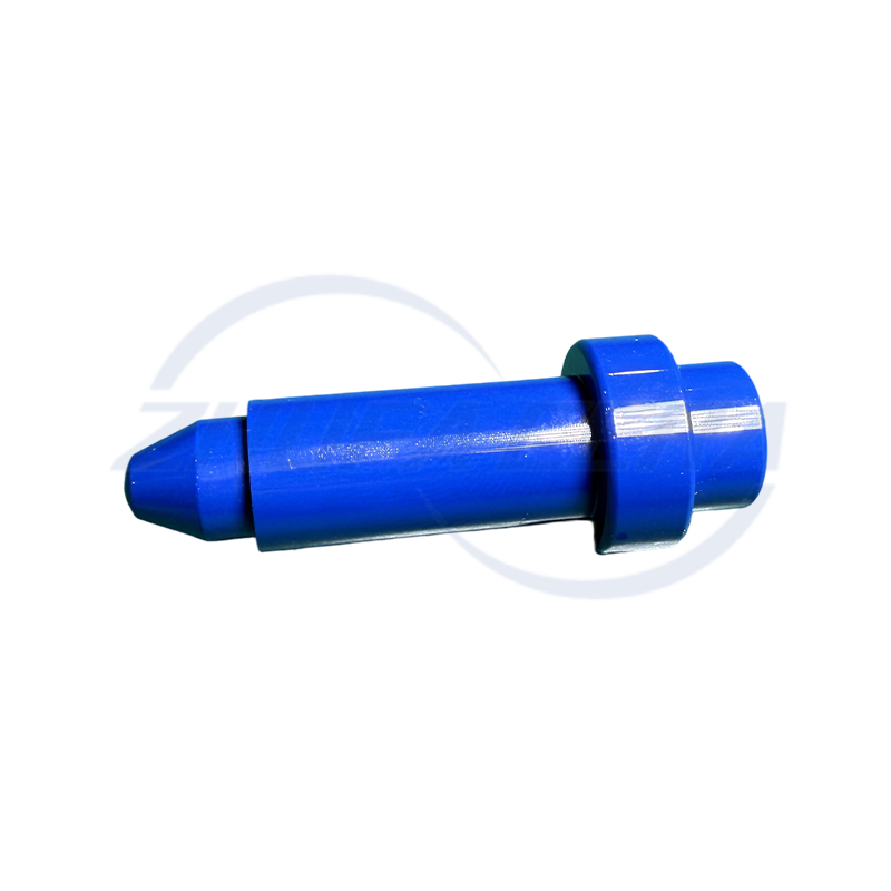 Pin de posicionamiento de cerámica de circonía azul