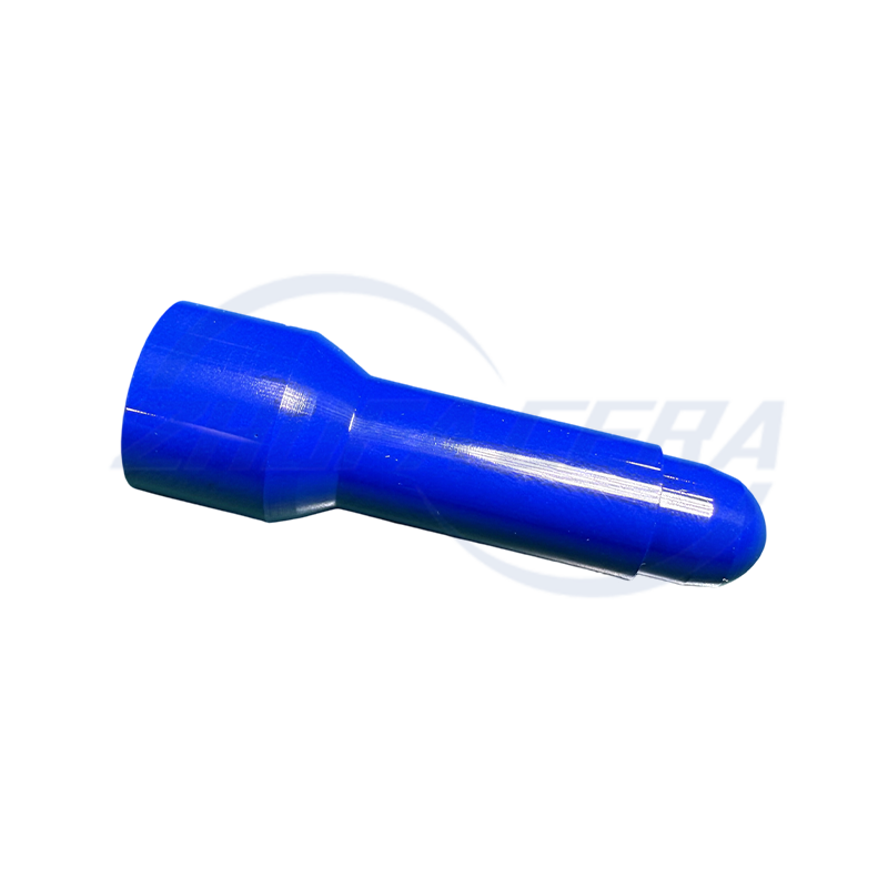 Pin de posicionamiento de cerámica de circonía azul